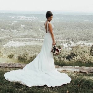 Martina Liana White Wedding Dress